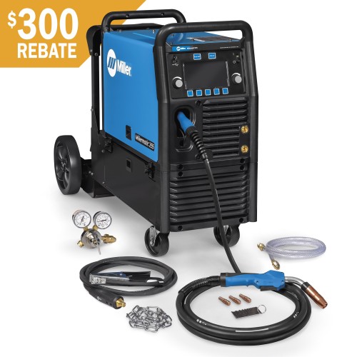 Pkg, Millermatic 255 With Ez Latch Running Gear
