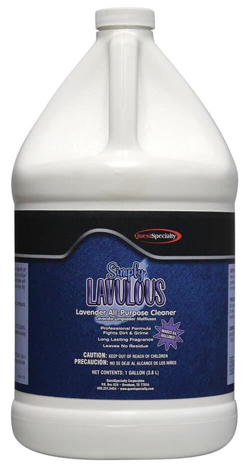 QuestSpecialty, SIMPLY LAVULOUS, All-Purpose Cleaner, 1 gal, Concentrate, Lavender Fragrance, Purple, Liquid, 2580