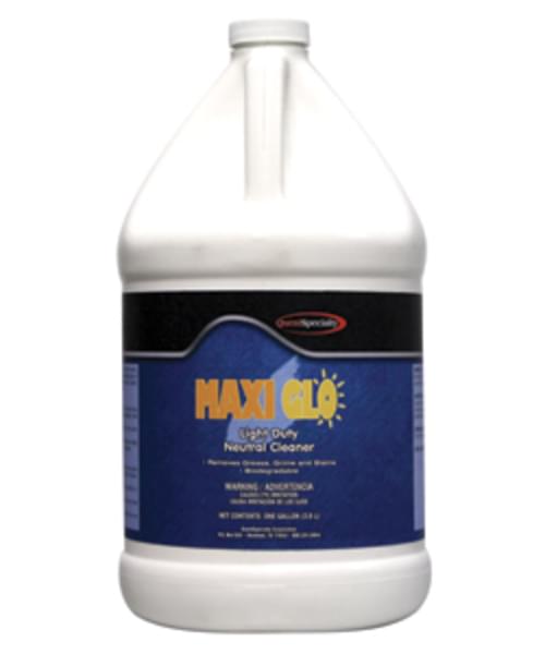 QuestSpecialty, MAXI GLO, Neutral Cleaner, All-Purpose,  Light Duty, Non-Butyl, 1 gal, Concentrate, Dilutes up to 128:1, Cherry Fragrance, Pink, Liquid, 2750