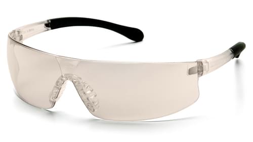 Pyramex Safety Products, Provoq I/O Mirror Lens Safety Glasses, Glare Reduction, Gold Mirror Finish, Lightweight, Rubber Temples, S7280S