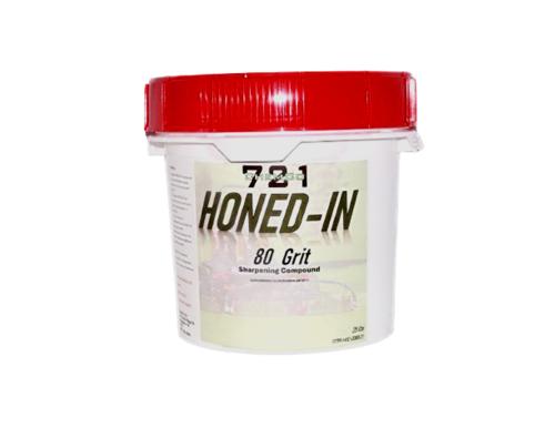Chemco721, HONED-IN, Reel Mover Blade Sharpening Paste, pH neutral, tackiness additives, keep products on the blade, minimizes warpage, minimizes corrosion, Industrial diamond, Sharpening Compound #80, 25-lb Pail, Lapping Compound, 80 Grit