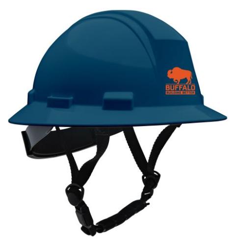 BUFFALO HARD HAT BLUE