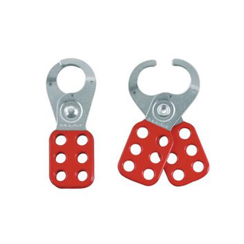 MASTER LOCK STEEL L/O HASP, 1" JAW CLEARANCE
