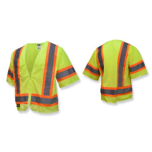 Type R Class 3 Safety Vest w/ Two-Tone Trim