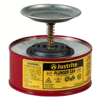 1-Qt. steel plunger can