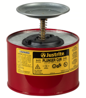 2-Qt. steel plunger can