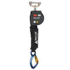 3M™ DBI-SALA® Nano-Lok™ Arc Flash Self-Retracting Lifeline with Quick Connect 3100577, Web, Aluminum Carabiner, 8 ft