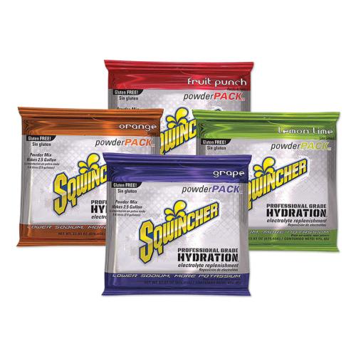 Water powderセット Sqwincher 159016044 Powder Pack Electrolyte Drink Mix, Assorted