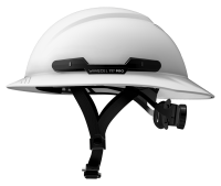 WaveCel T2+PRO Type 2 Full Brim Safety Helmet – CSA Approved, Class E, Non-Vented W/Chinstrap - White - industrial safety gear from TPR Industrial