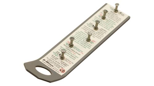 D-Minus Anchor Gray Powder Coating 11ga Steel. Includes Fasteners and Butyl Flashing Strips. 10pc Retail Box