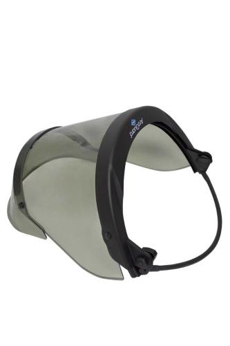 Enespro 12 cal PureView Faceshield with Universal Full Brim Helmet Adapter