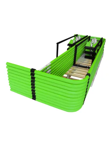 Frontline GUS10 Non-Penetrating Guardrail System 100' Kit - industrial safety gear from TPR Industrial