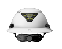 WaveCel T2+MAX Type 2 Full Brim Safety Helmet – CSA Approved, Class C, Vented W/Chinstrap - White - industrial safety gear from TPR Industrial