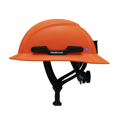 Hardknock Resolve Full Brim Safety Helmet, Type 2 Class E, Non-Vented - industrial safety gear from TPR Industrial