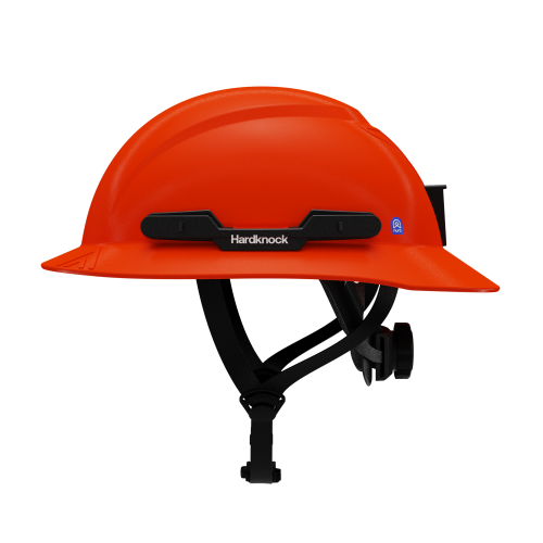 Hardknock Resolve Full Brim Safety Helmet, Type 2 Class E, Non-Vented - industrial safety gear from TPR Industrial