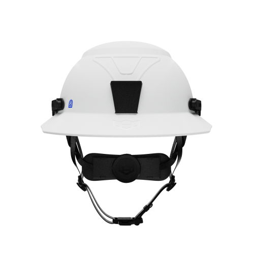 Hardknock 105-0 Resolve Full Brim Safety Helmet, Type 2 Class E, Non-Vented - industrial safety gear from TPR Industrial
