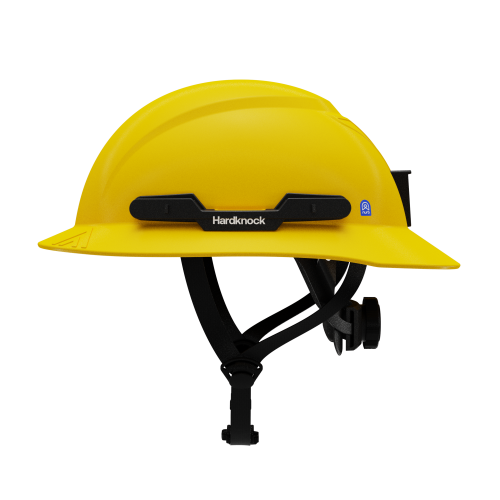 Hardknock Resolve Full Brim Safety Helmet, Type 2 Class E, Non-Vented - industrial safety gear from TPR Industrial