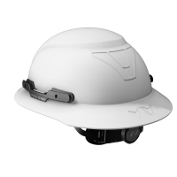 WaveCel T2+PRO Type 2 Full Brim Safety Helmet – CSA Approved, Class E, Non-Vented W/Chinstrap - White - industrial safety gear from TPR Industrial
