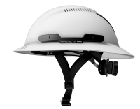 WaveCel T2+MAX Type 2 Full Brim Safety Helmet – CSA Approved, Class C, Vented W/Chinstrap - White - industrial safety gear from TPR Industrial