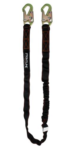Frontline LIS61S Combat™ 6' Single Leg Snaphook Lanyard with Internal Shock Absorber