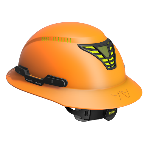 MAX Full Brim Type II Hard Hat Vented - Safety Orange