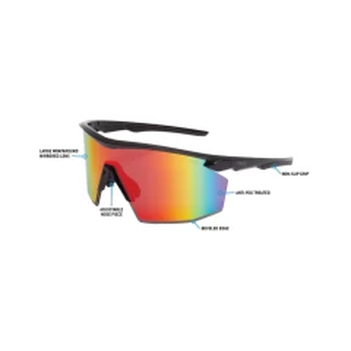 PMXSPEC® Half Frame Glasses Anti-Fog | TPR Industrial