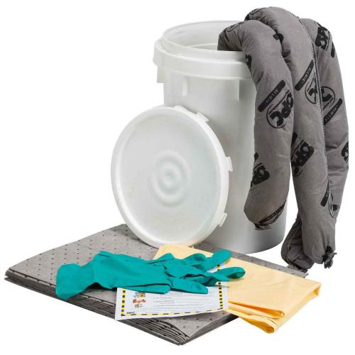 Universal Portable Spill Kit 6.5 Gallon Spill Bucket