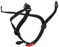 Securis Extended XL Replacement 4-point adjustable chin-strap with magnetic FIDLOC buckle system