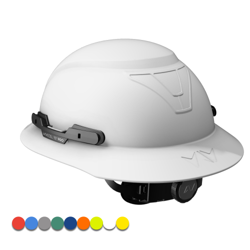 PRO Non-Vent Full Brim Type II, Class E Helmet with Chinstrap wavecel