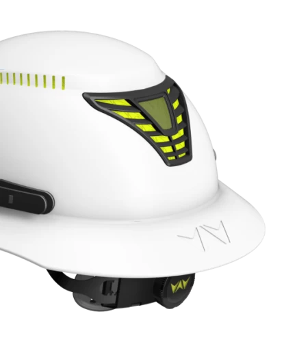 Wavecel T2+ Max White Vented Full Brim Hard Hat