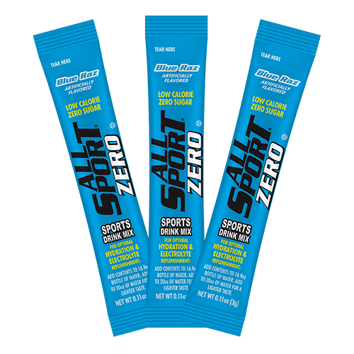 All Sport Zero Powder Blue Raz Sticks