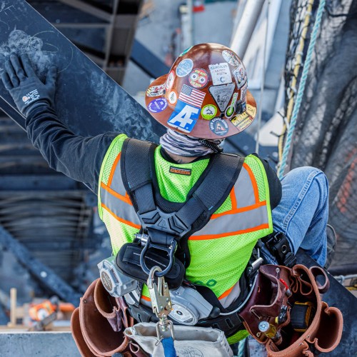 FallTech 8124BQC FT-One™ Standard Full Body Harness, Quick Connect