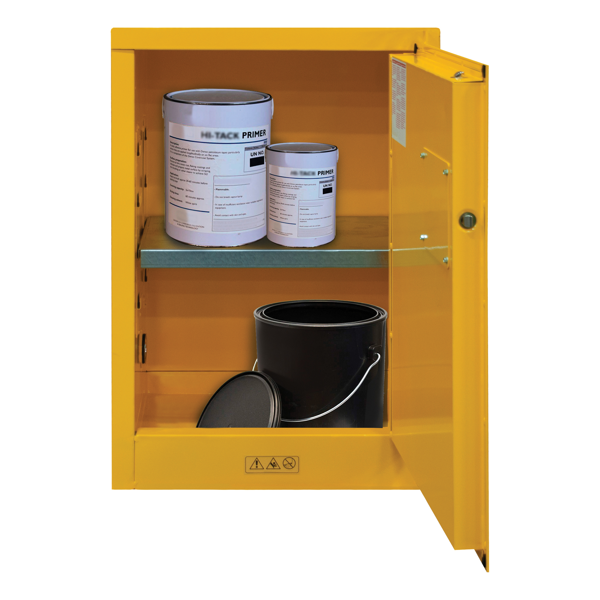Padlockable Safe DURHAM MFG® 1012M-50 Adjustable Shelf Bench Top Flammable Storage ...