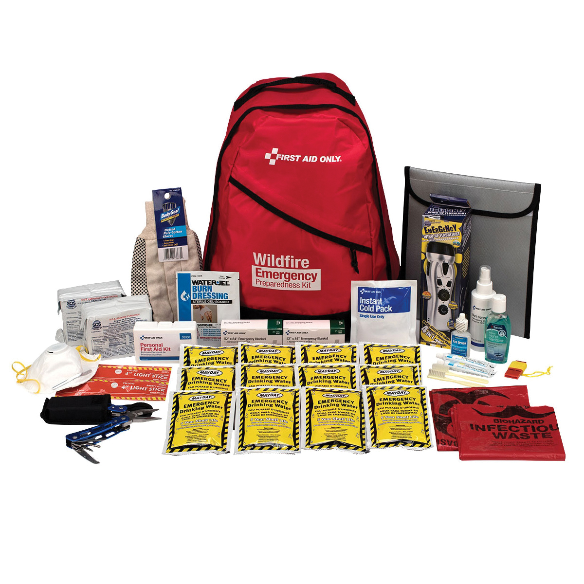 BACKPACK PREPAREDNESS EMER NYL R