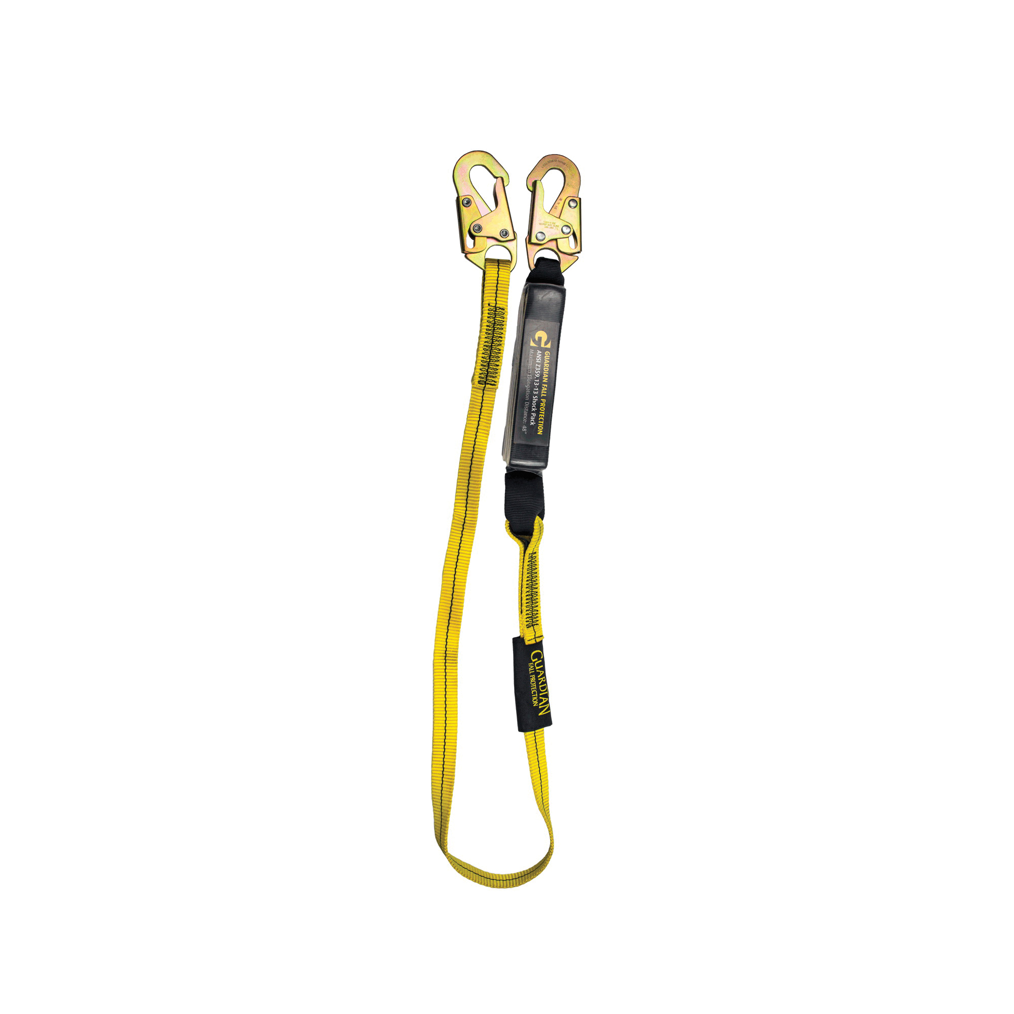 GUARDIAN FALL PROTECTION 01220 External Shock Lanyard, 130 to 310
