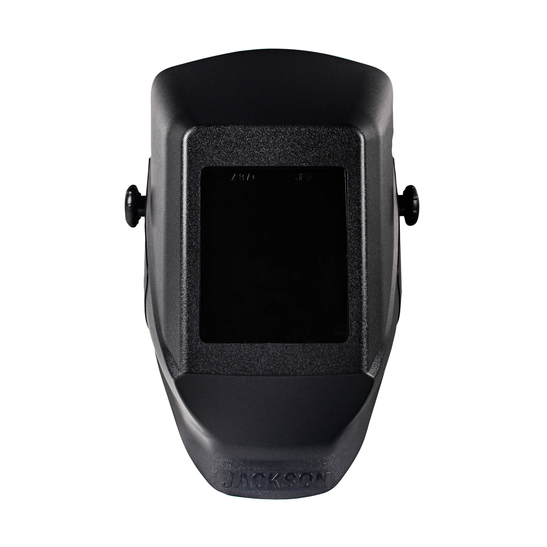 Jackson Safety X80 dual zone welding helmet lens view
