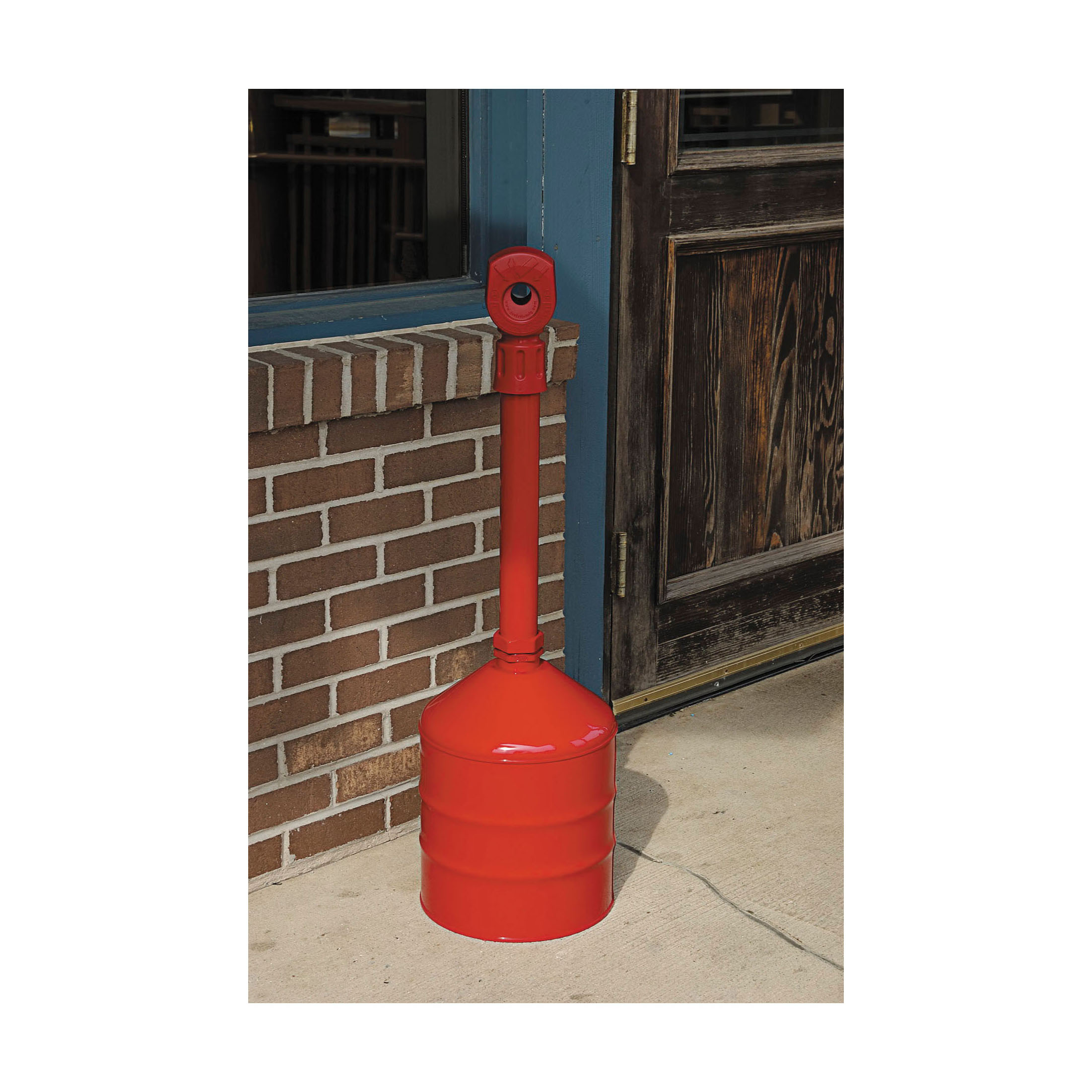 cigarette butt cans Building Your Own Disposal Container BUTT CANS Galvanized Steel Butt Can Constructed of galvanized steel and is ideal for industrial settings Wall Mounted Outdoor Cigarette Butt