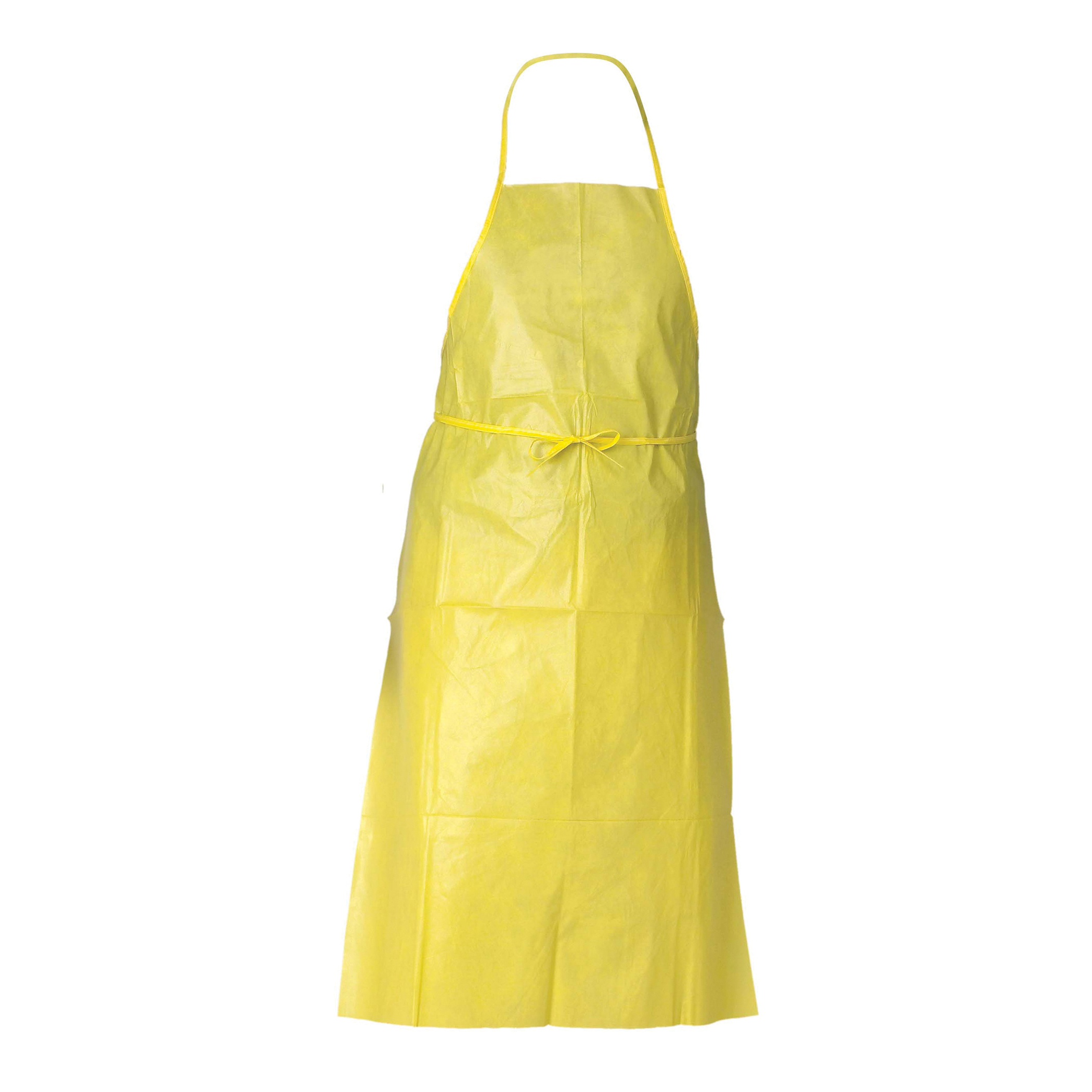 APRON PROTECTION CHEMICAL 44IN YEL PP