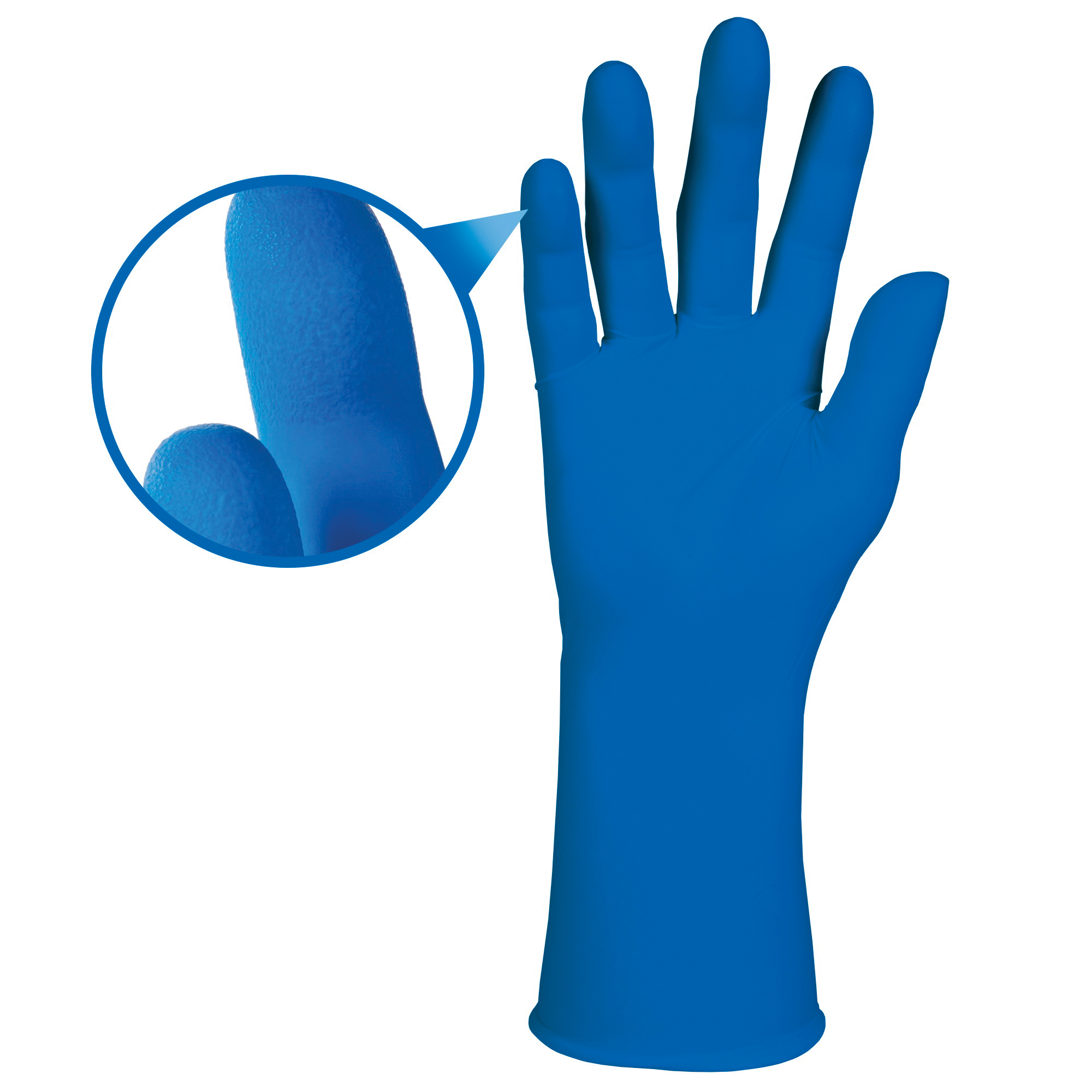 GLOVES CHEMICAL RESISTANT S/SZ7 BL 12IN