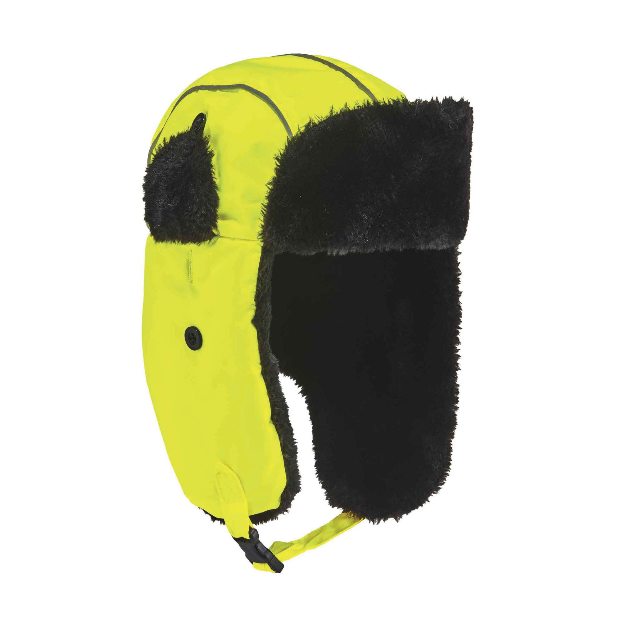 HAT TRAPPER S/M 23.22IN HI-VIZ LIME NYL