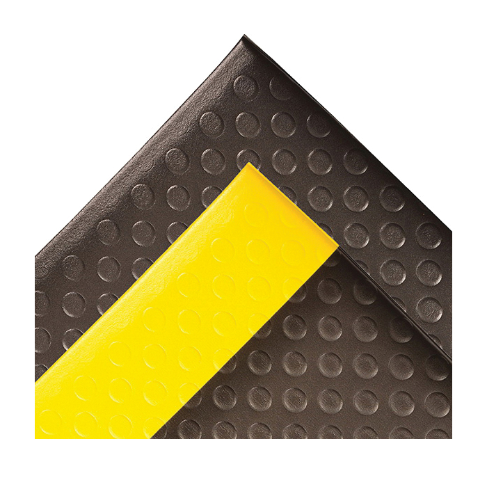 NoTrax Bubble Sof-Tred Anti-Fatigue Mat - 3' X 12', 1/2" Thick, Black PVC Sponge For Dry Areas - View #13