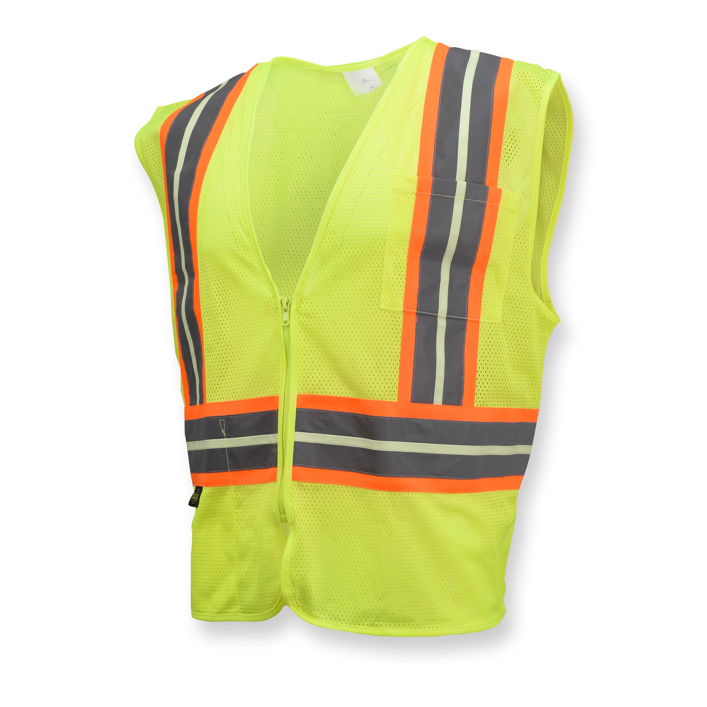 RADWEAR Economy GlowInTheDark Safety Vest With Two Ton