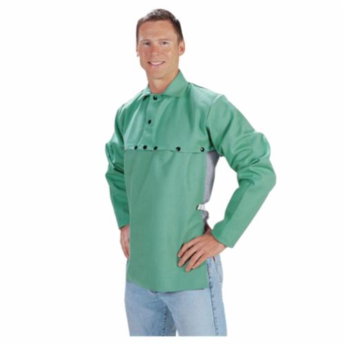 Tillman 6120 Flame Retardant Welding Bib, Green, Cotton W