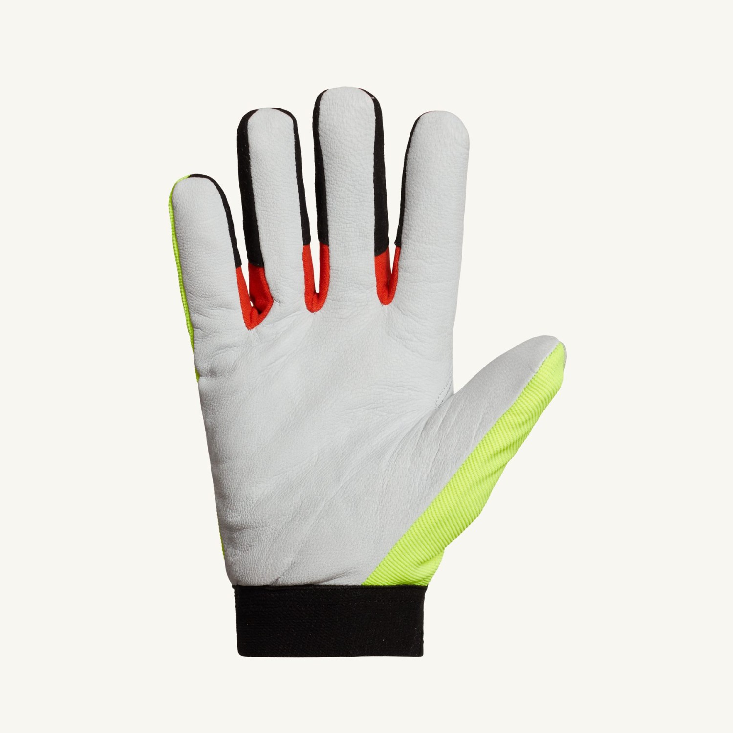 Clutch Gear MXGKGHV HiViz CutResistant Mechanics Gloves