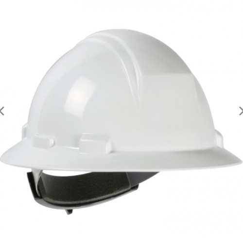 Kilimanjaro™ Type II Full Brim Hard Hat with HDPE Shell, 4-Point Textile Suspension and Wheel Ratchet Adjustment