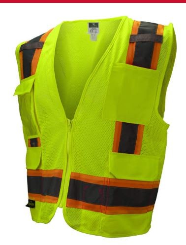 Two Tone Surveyor Type R Class 2 All Mesh Safety Vest
