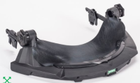 V-Gard frame for slotted hats