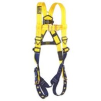 Vest style harness w/ tongue-buckle legs