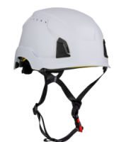 TRAVERSE CLIMBING HELMET, VENTED W/ RATCHET SUSPENSION (18/CS), WHITE