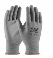 GTEK 13ga GRAY NYLON, PU COAT
